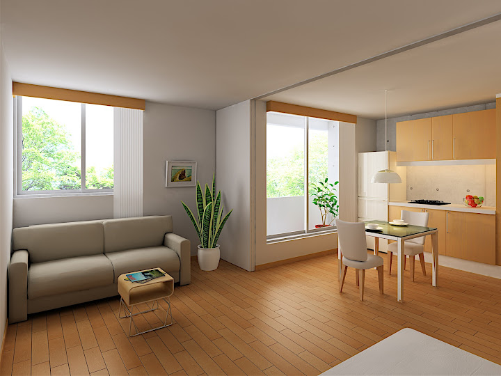 MRTINT living マンションのリビング・インテリアCGパース matrix3dcg